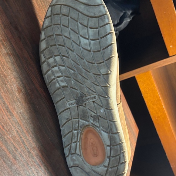 Hush Puppies Tan Leather Sneakers - Picture 6 of 12